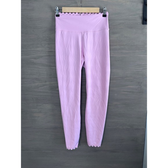 IVL COLLECTIVE Hydralux‎ Scallop Legging In Pink Size 6 - Picture 4 of 6